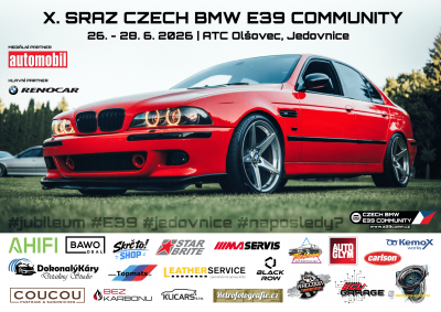 X. Sraz CZECH BMW E39 COMMUNITY 